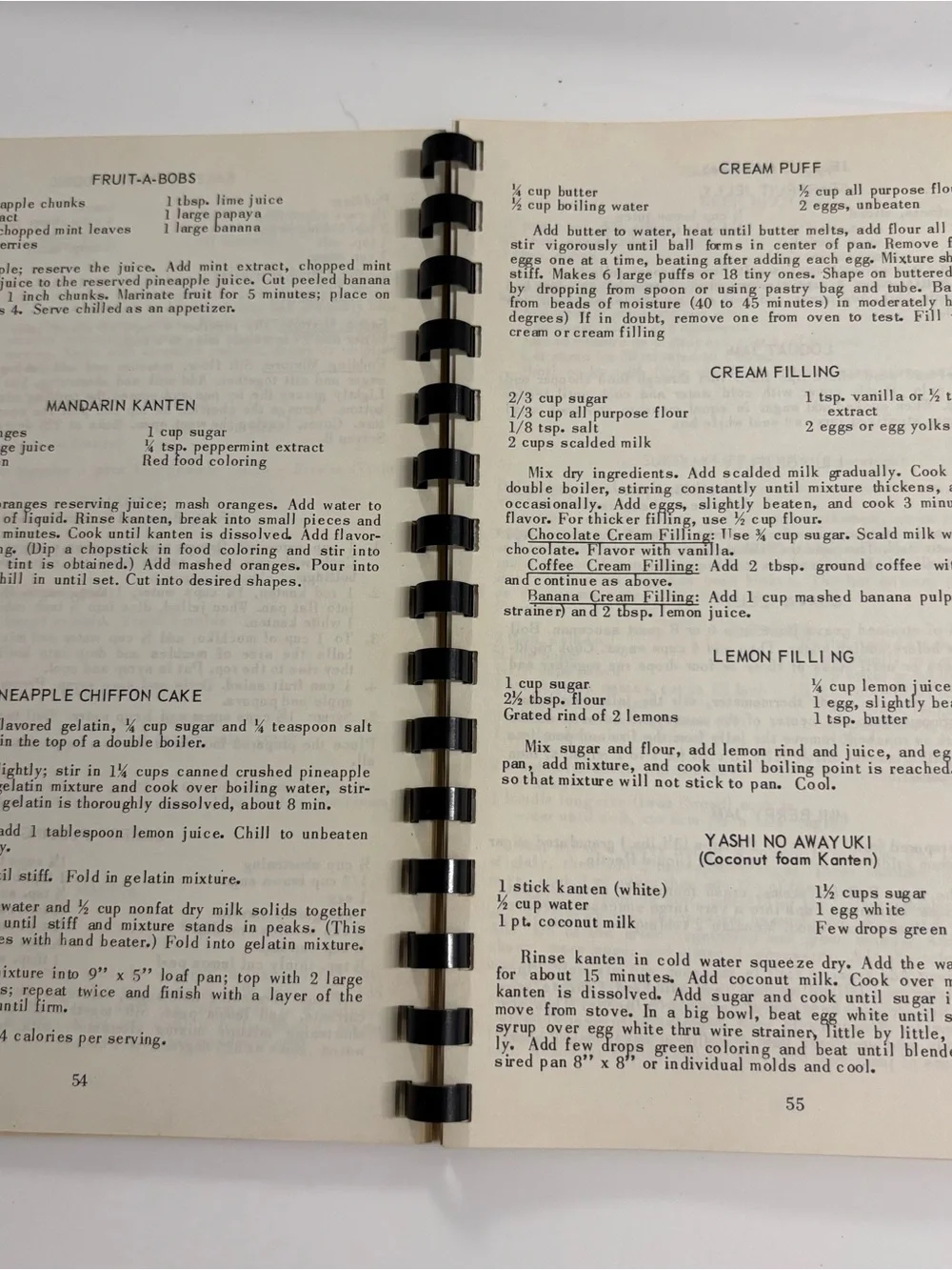 Vintage 60’s Island of Maui Hawaii Recipe Book 